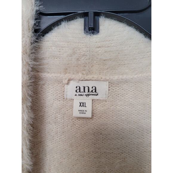A.N.A. Open Front Cardigan Sweater XXL NWT - Picture 2 of 7